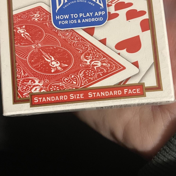 I like my playing cards how I like my men