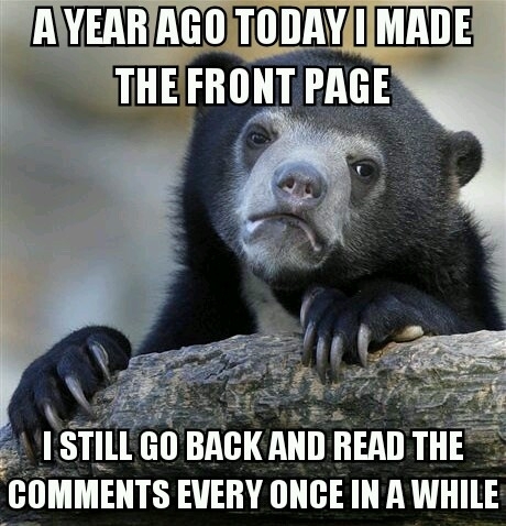 I like reading the compliments people gave me