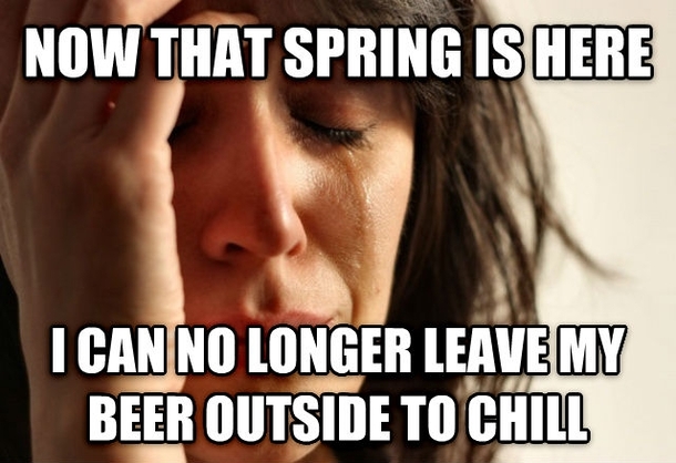 I like spring except for this