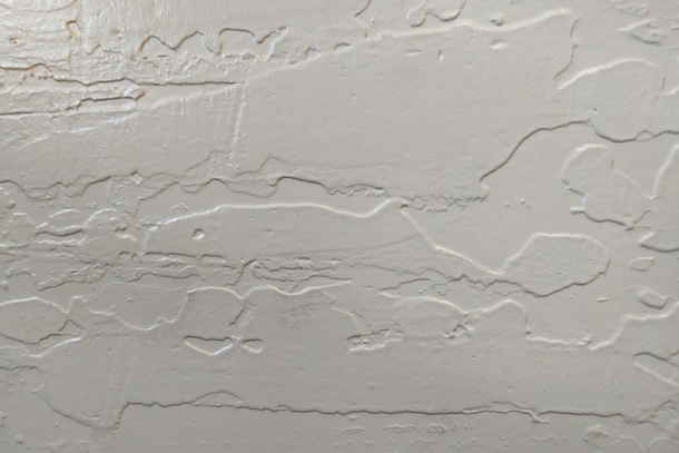 I look at this stucco on the wall in front of the urinal at work everyday it looks like a whale 
