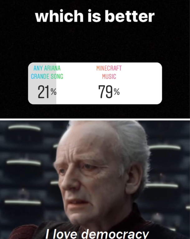 I love democracy - Meme Guy