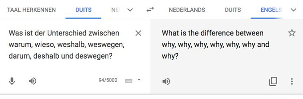 I love german