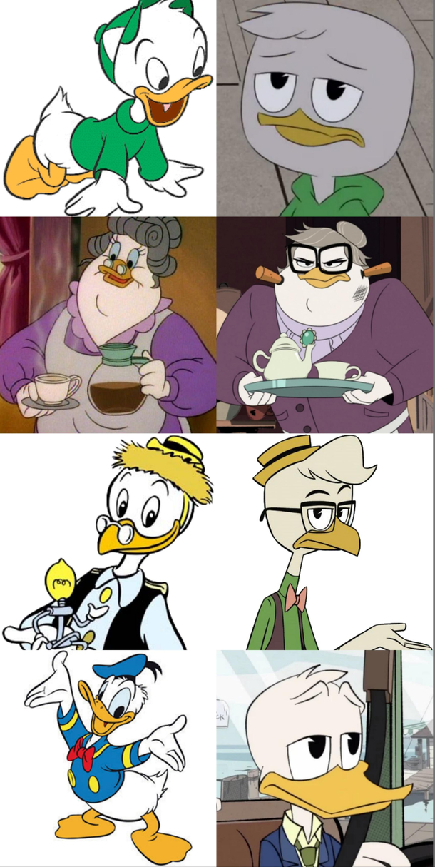 I love how everyone is dead inside in the new Ducktales Millenials amiright