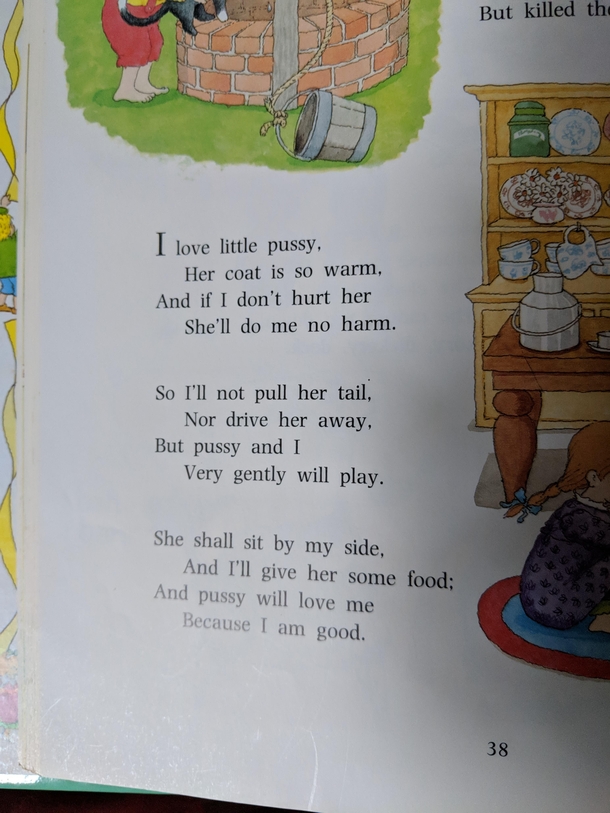 I love little pussy A childrens Book