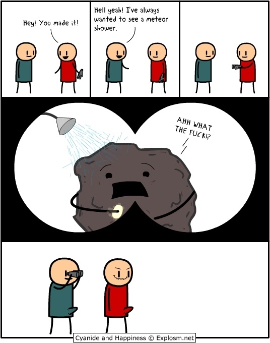 I love Meteor Showers