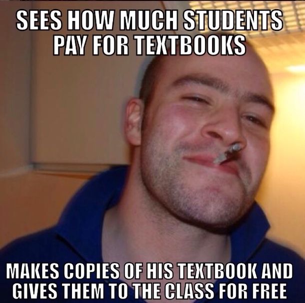 I love my English professor