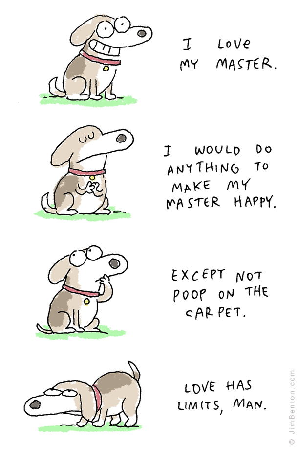 I love my master