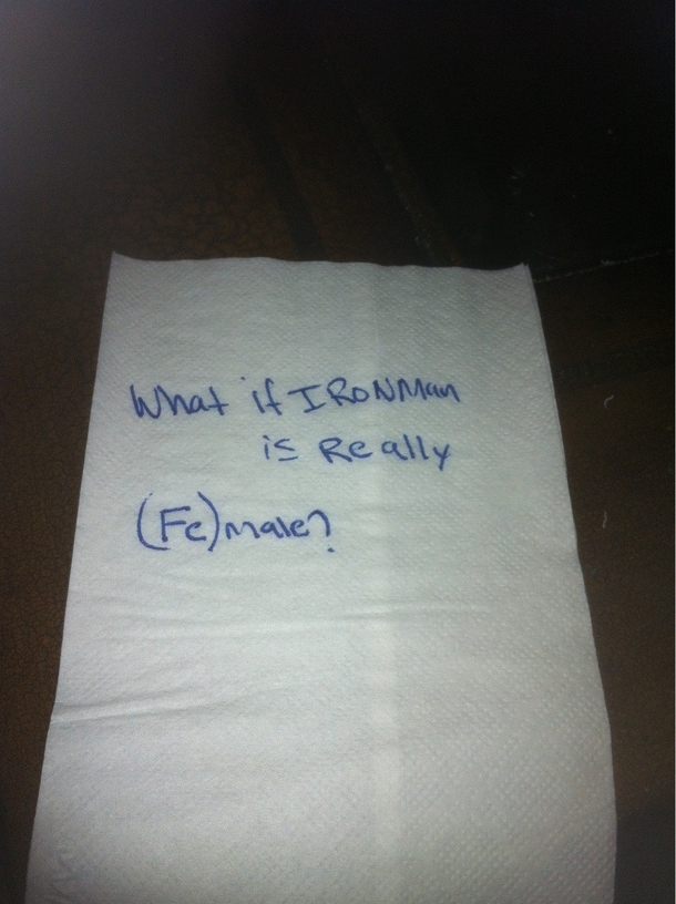 I love my roommates high ideas that he leaves himself X-Post
