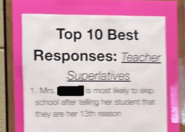 I love my school