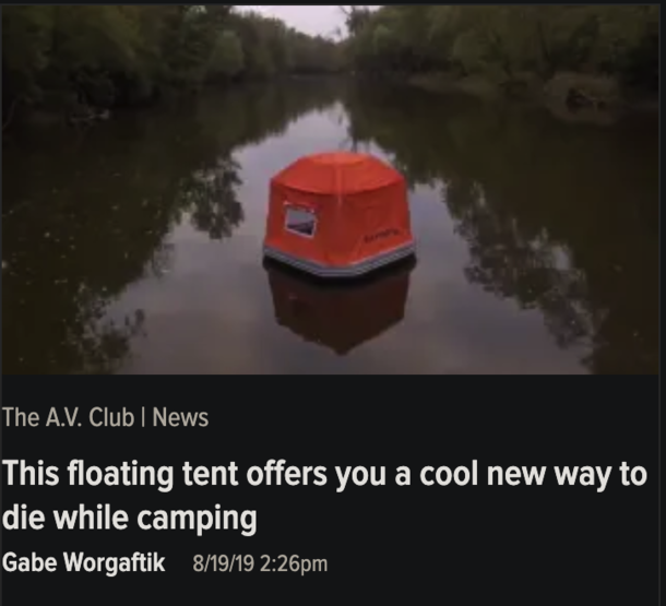 I love new ways to die