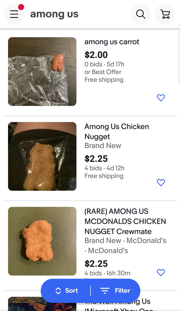 I love searching random stuff on eBay
