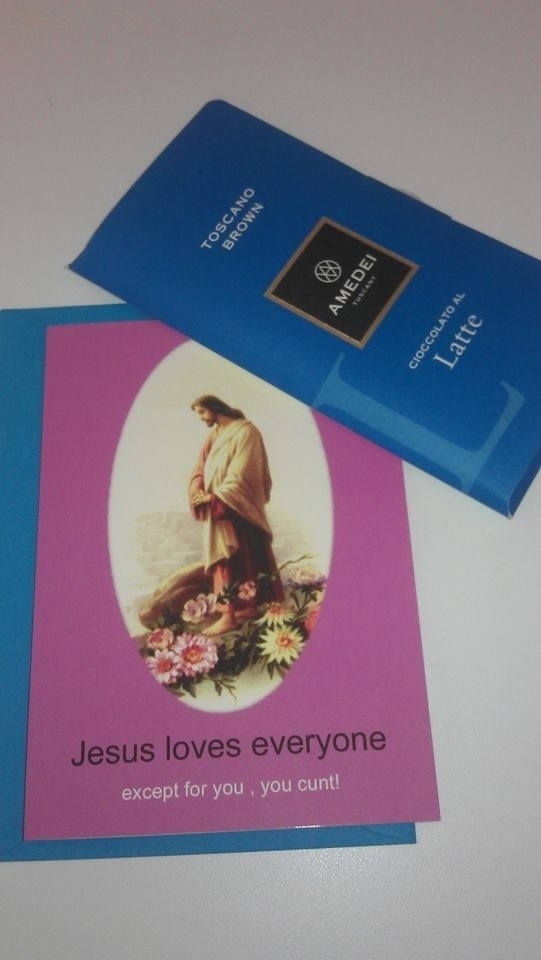 I love to give Jesus-y birthday cards