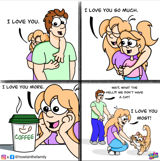 I love YOU most  