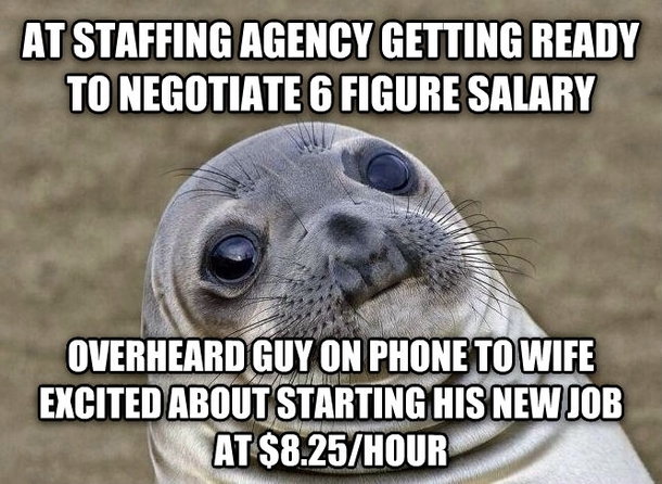 I lowballed myself after hearing him