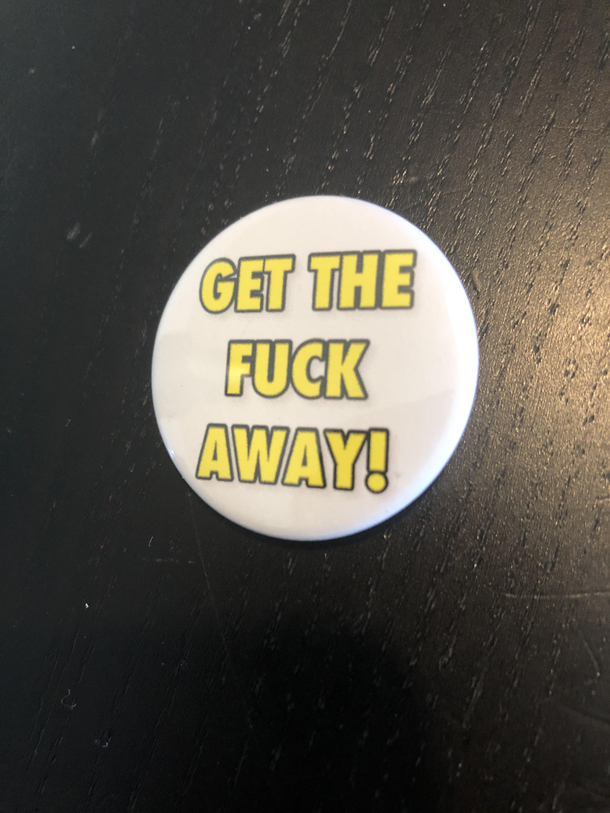 I made a different kind of social distancing pin