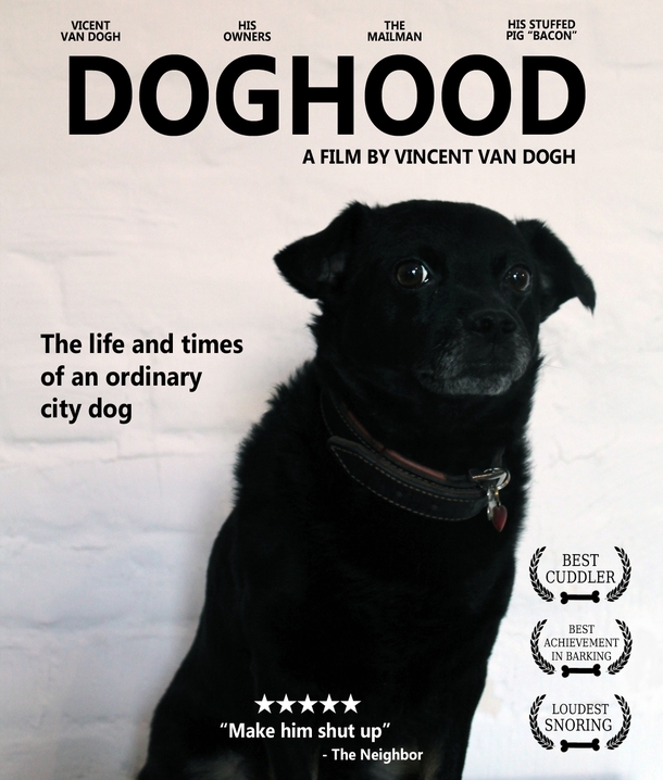 I made a movie poster for my dog