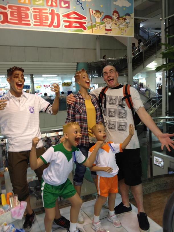 I made some friends in Japan