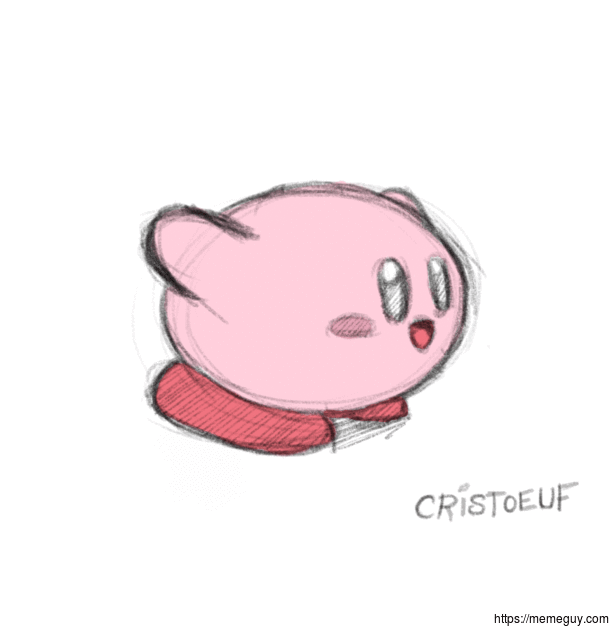 I made this Kirby animation