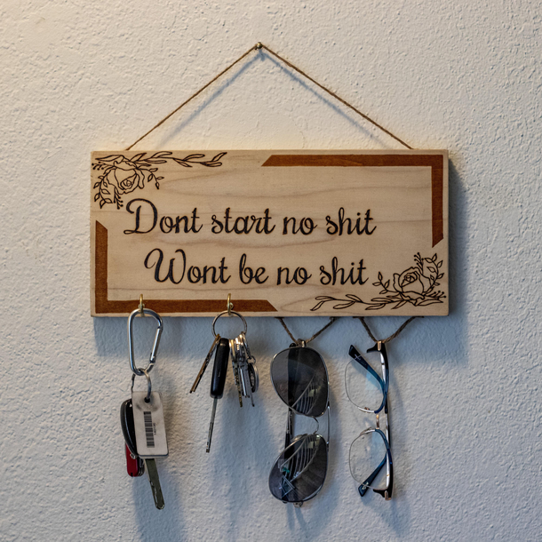 I make home decor and needed something to remind everyone of the golden rule