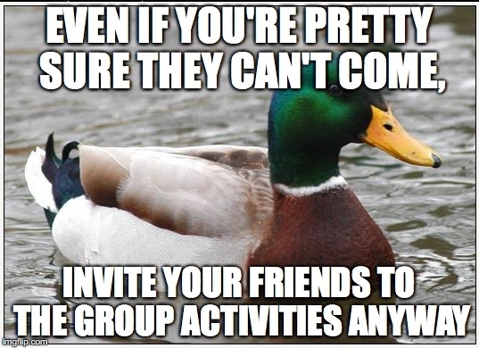 I make sure to do this because its happened to me It makes them feel good and wanted