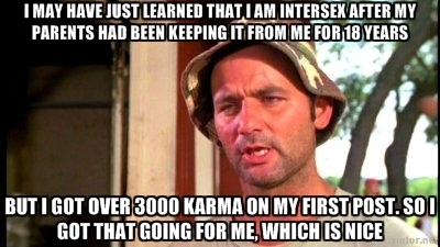 I may be intersex but