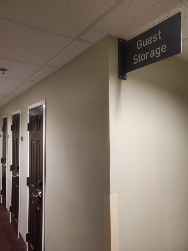 I mean isnt that what a hotel room is anyway