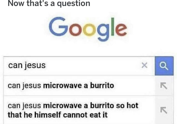 I mean it is a pretty good question