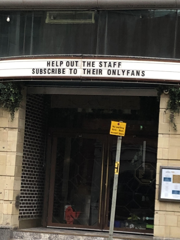 I meanI wanted to see a film at the cinema but this works too I guess