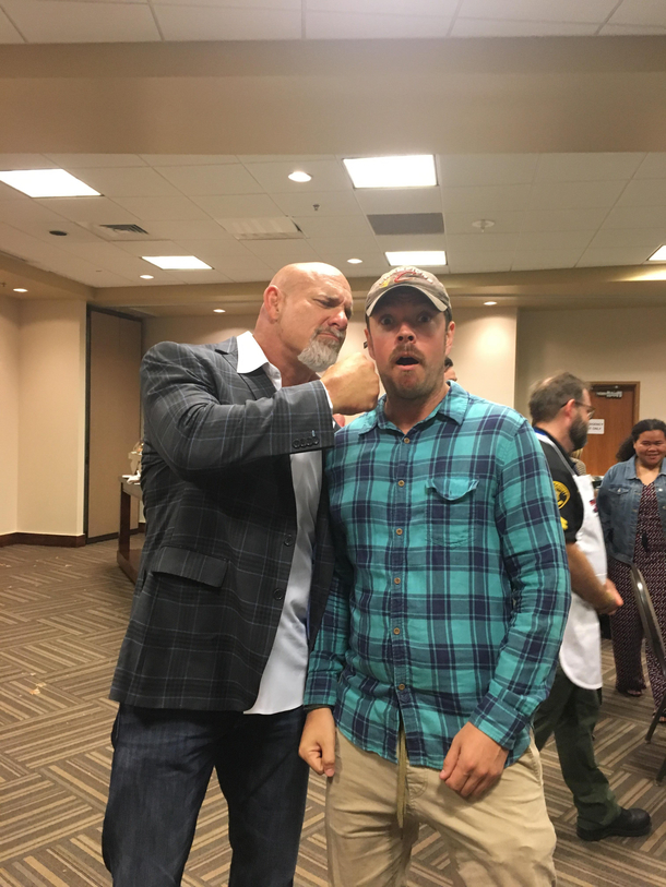 I met Goldberg