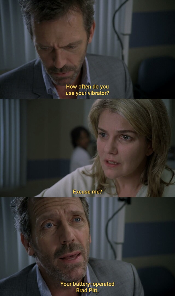 I miss Gregory House
