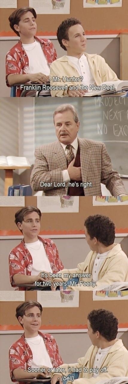 I miss Mr Feeny