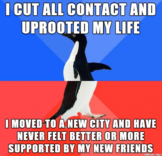i moved to a new city
