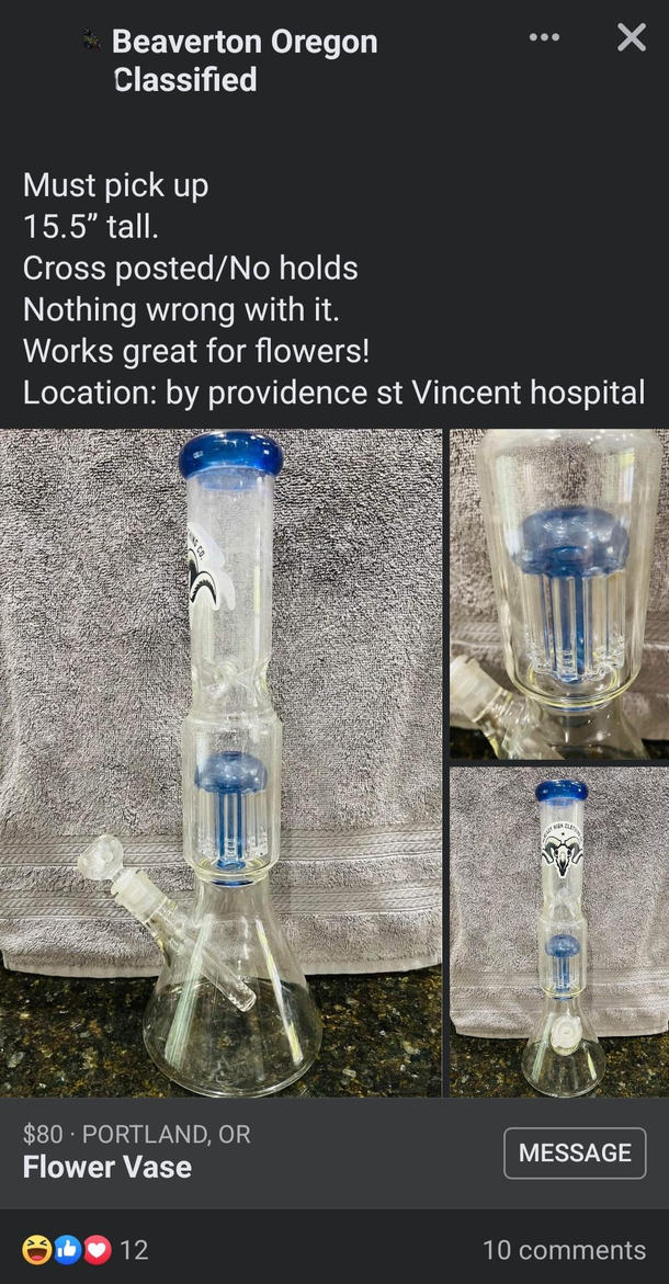 I need a new vase
