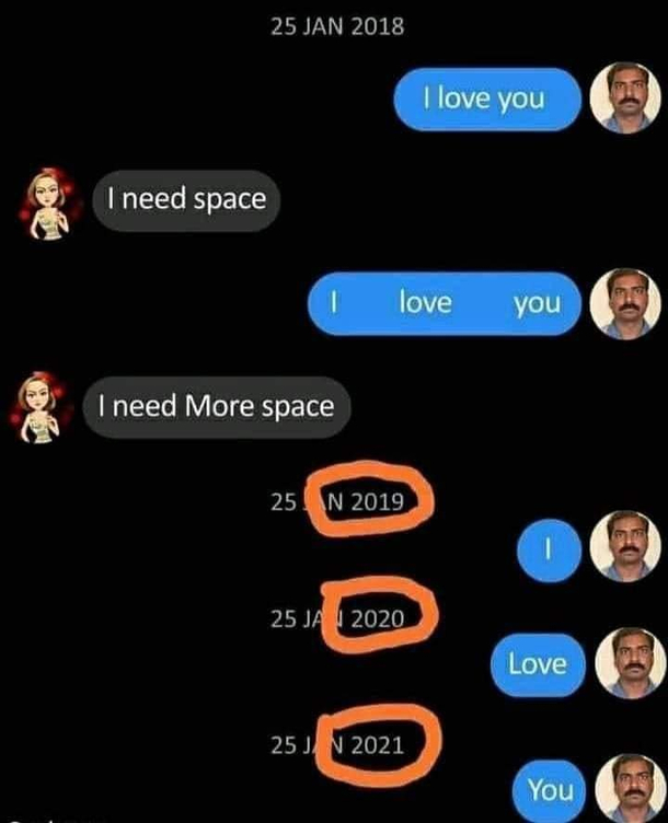 I need space