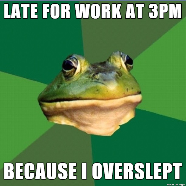 I need to consider a serious lifestyle change