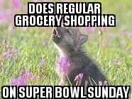 I needed some food