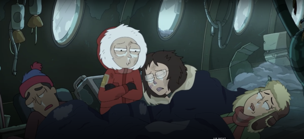I never noticed this South Park easter egg in Rick amp Morty