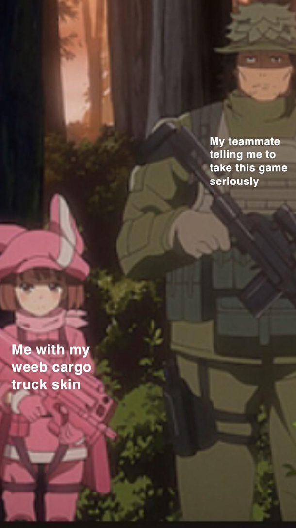 I never take shit seriously