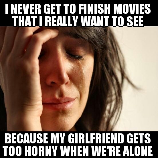 I never thought this would be a problem