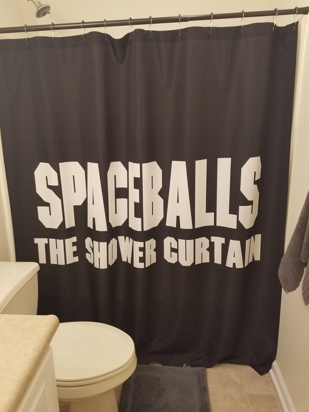 I noticed a lot of shower curtains lately Here is the new one I just got for my guest bathroom