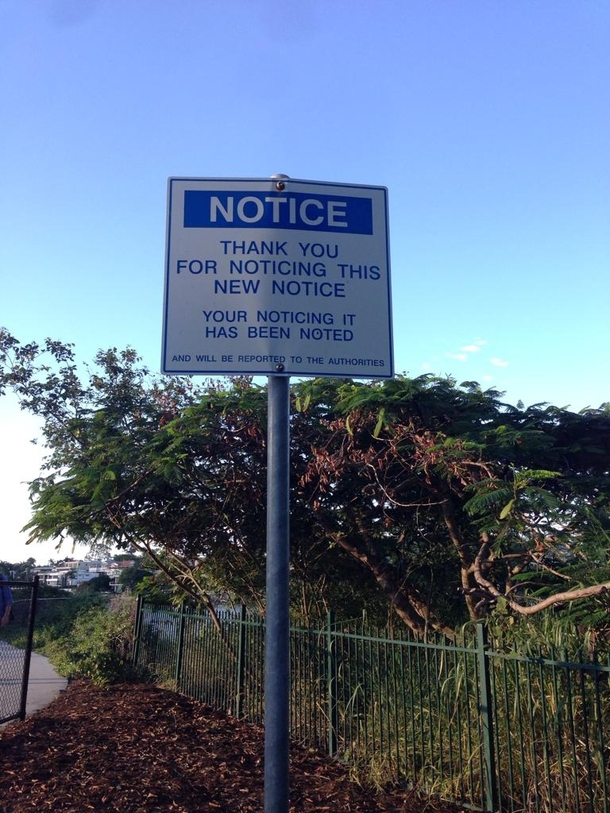I noticed this at the park today