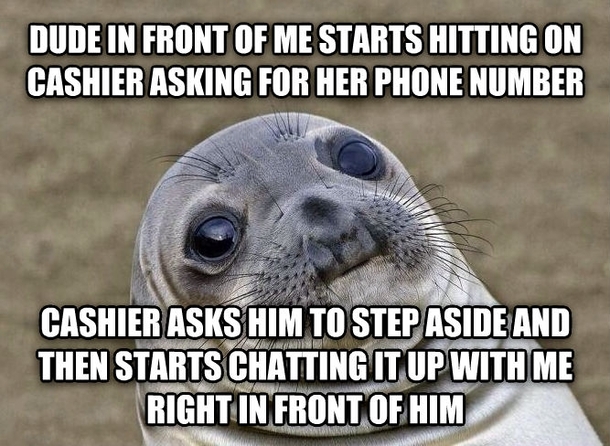 I now know what the look of death looks like