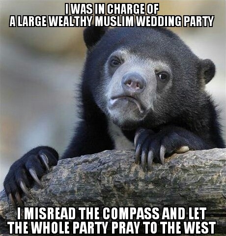 I once worked at a major Muslim restaurant