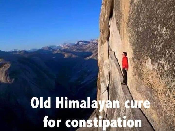 I only believe in natural remedies