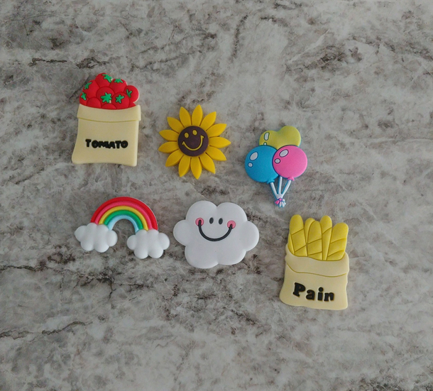 I ordered a new refrigerator door storage Shelf It came with free magnets