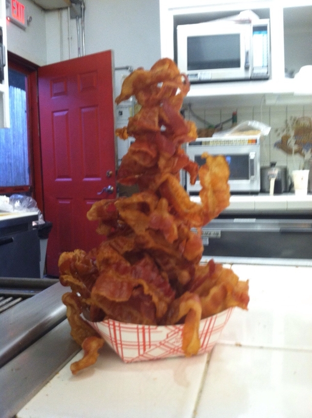 I ordered a side of bacon This is what I got