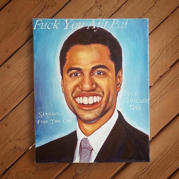 I painted the most hated horseface on the internet