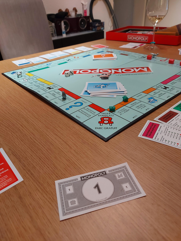 I played Monopoly for the first time since  years I think Im doing great lol