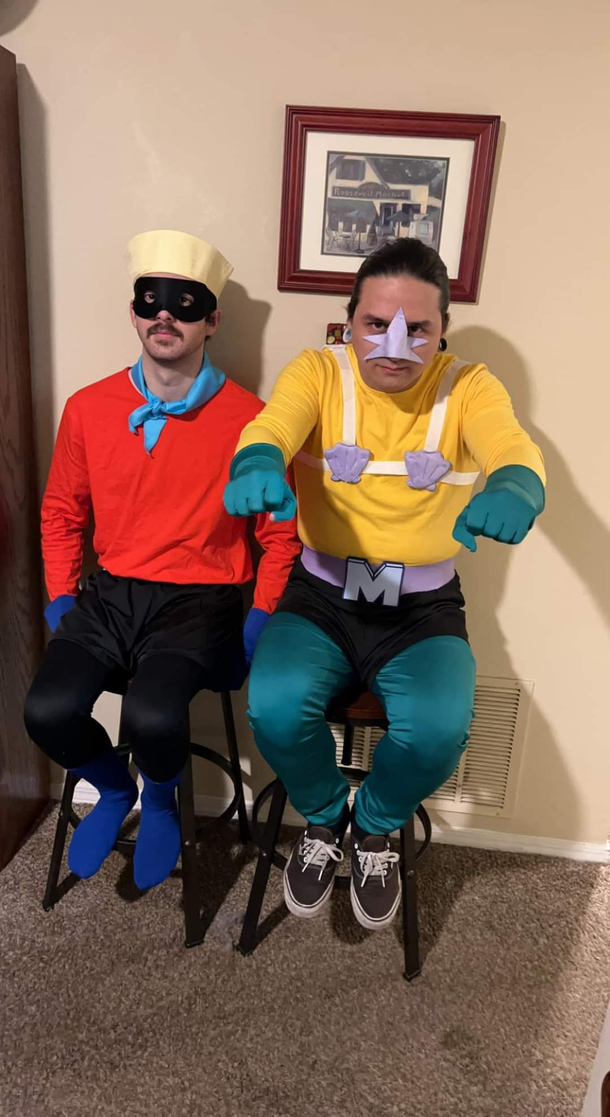 I present Mermaid Man and Barnacal Boy