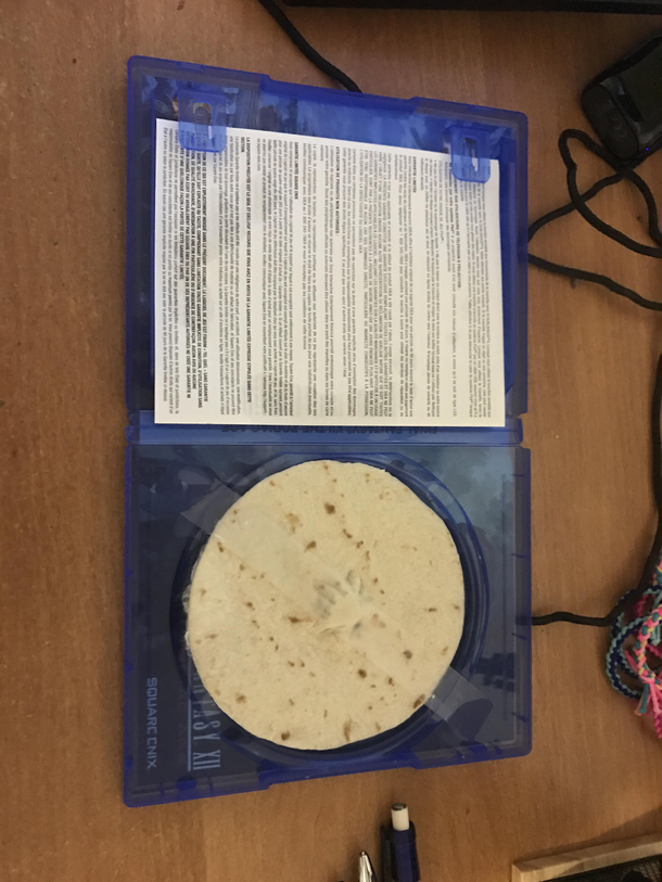 I present to you the most expensive tortilla I have ever accidentally bought courtesy of Wal-Mart